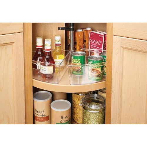 Lazy Susan Cabinet Organizer Bins for Kitchen 8 Pack (8 Count)