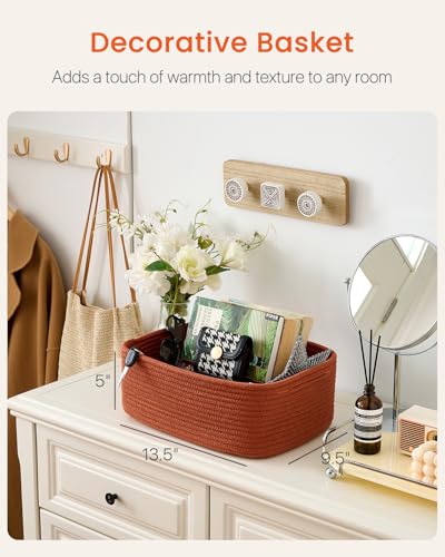 Small Woven Storage Basket for Organizing (3 Count)