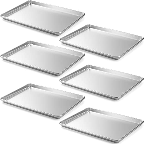 6 Pack Aluminum Sheet Pan (6 Count)