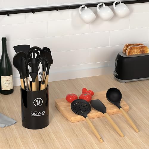 Silicone Cooking Utensils Set Utensil Sets (13 Count)
