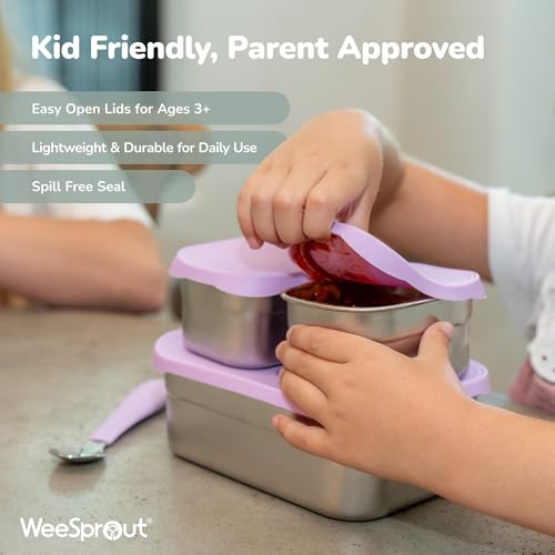 Stainless Steel Lunch Box Set (2 Count)