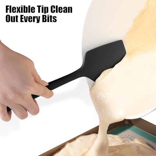 600°F Heat Resistant Silicone Spatula Spoonula (2 Count)