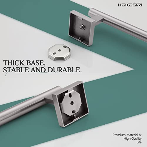 Bath Towel Holder Bathroom Accessories Towel Bar for Toilet Kitchen Necklace Holder 20 Inch Brushed Nickel Stainless Steel B4005BR