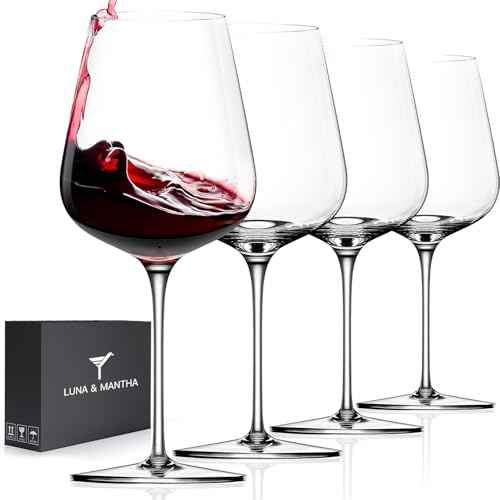 Red Wine Glasses Set of 4 (4 Count)