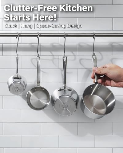 Multi ply Clad 0.57 QT Stainless Steel Butter Warmer