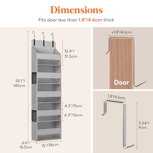 1 Pack Over the Door Organizer