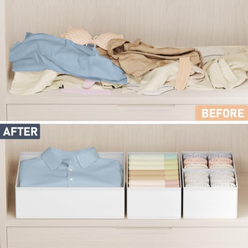 Drawer Organizer Clothes Storage (24 Count)
