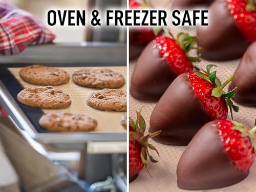 Silicone Baking Mat Sheet Set (3 Count)