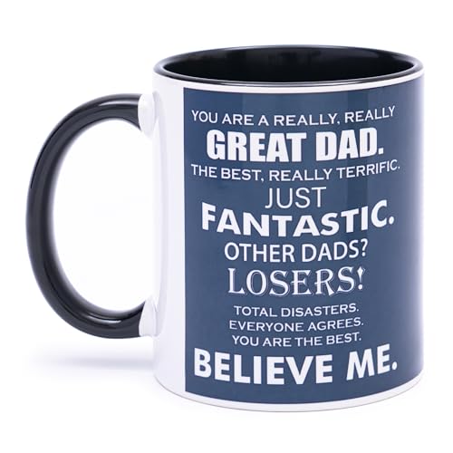 Best Dad Ever Mug 11oz Funny Coffee Mug
