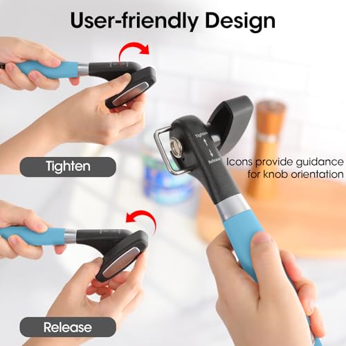 Can Opener Manual Side Safe Cut Can Opener Smooth Edge