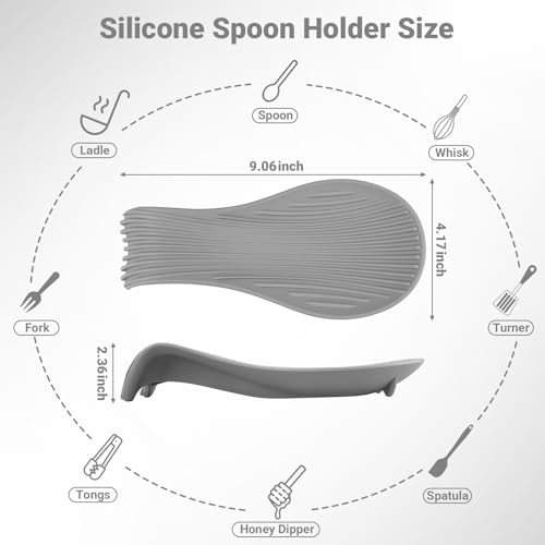 Heat Resistant Silicone Spoon Rest