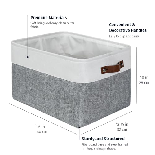 16x12.5in Storage Baskets (3 Count)
