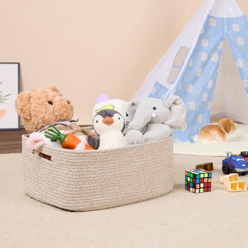 Large Storage Baskets for Shelves (2 Count)