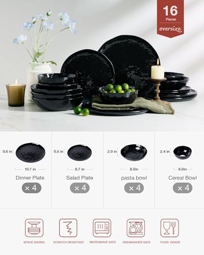 Porcelain Dinnerware Set for 4