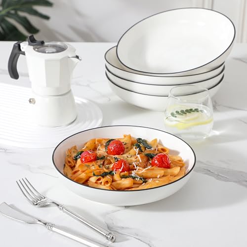 8.85" Large Pasta Bowls (6 Count)