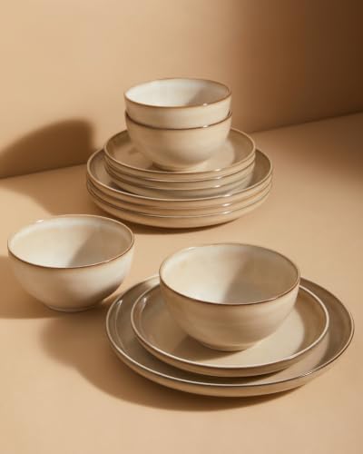 Stoneware Dinnerware Sets for 4