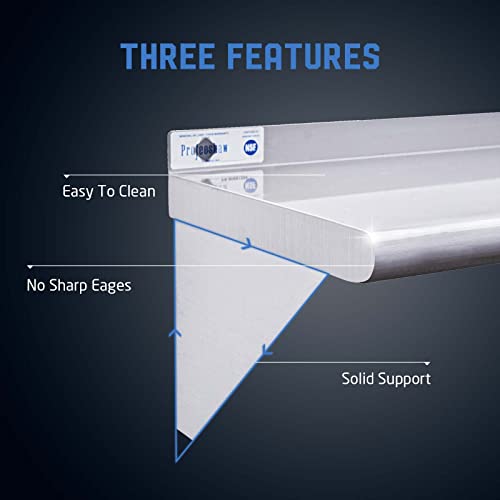NSF Stainless Steel Shelf 14” x 24”