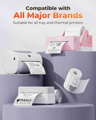 4x2 Thermal Labels (2000 Count)