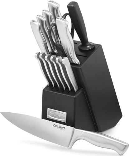 15 Piece Stainless Steel Hollow Handle Block Set (15 Count)