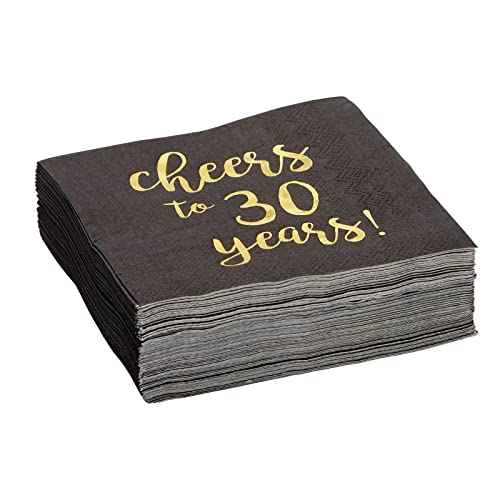 30th Birthday Napkins (50 Count)