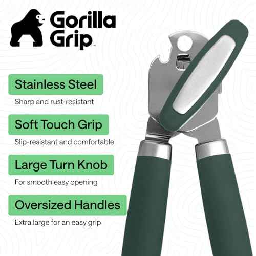Upgraded Model Stainless Steel Manual Can Opener