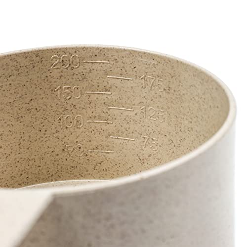 Cream Wheat Straw 10PC Measuring Cups Spoons Set