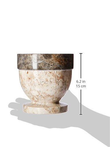 Handcrafted Mortar and Pestle Solid Marble Grinder for Spices and Herbs Artisan Carved from Yushan Marble Elegant and Durable for Everyday Cooking