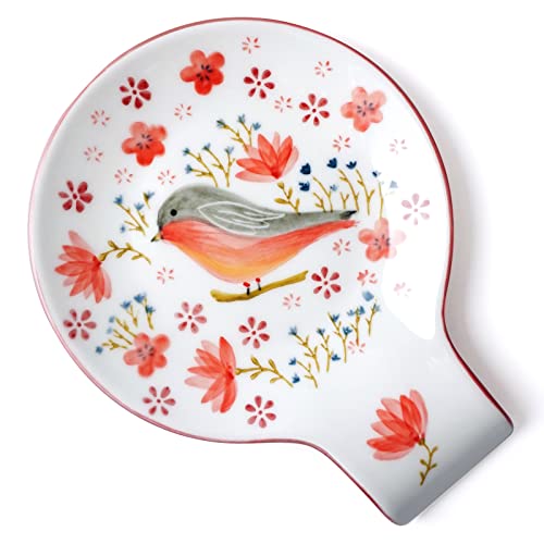 Hand Painted Spoon Rest