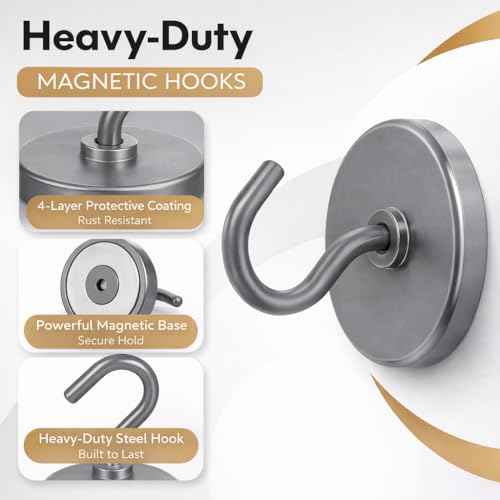 Magnetic Hooks (10 Count)