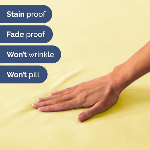 Short Queen Size 4 Piece Bed Sheet Set