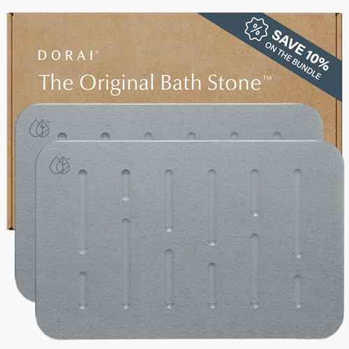 Home Stone Bath Mat Set (2 Count)