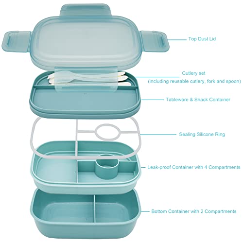 Leakproof Bento Box & Insulated Lunch Bag Set