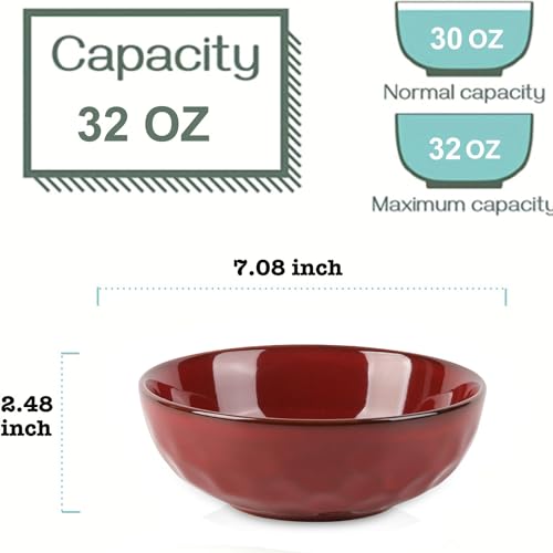 Ceramic Salad Bowls Set for Kitchen