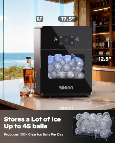 2.4″ Ice Ball Maker Countertop (100 Count)