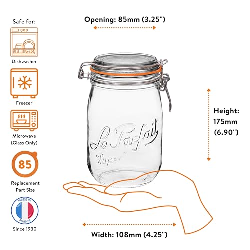 Super Jar 1L 32oz (4 Count)