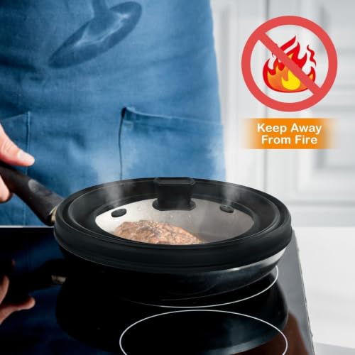 10.8 Inch Microwave Splatter Cover & Silicone Mat