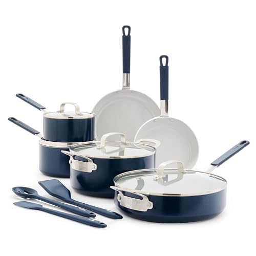 x Bobby Flay 13 Piece Nonstick Cookware Pots and Pans Set