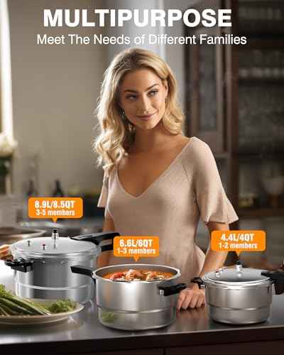 6 Qt Aluminum Pressure Cooker