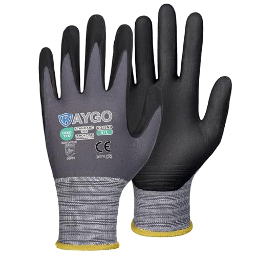 Safety Work Gloves (3 Count)