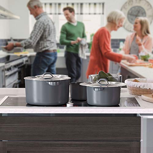 Universal Pans Pots Lid Cover Fit All 8.25 Inch to 12 Inch Pots