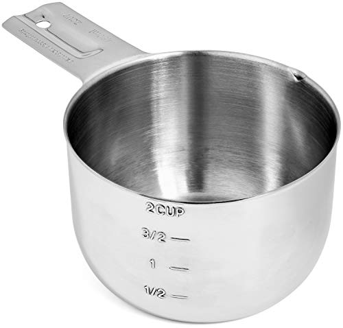 Stainless Steel Measuring Cups and Spoons Set