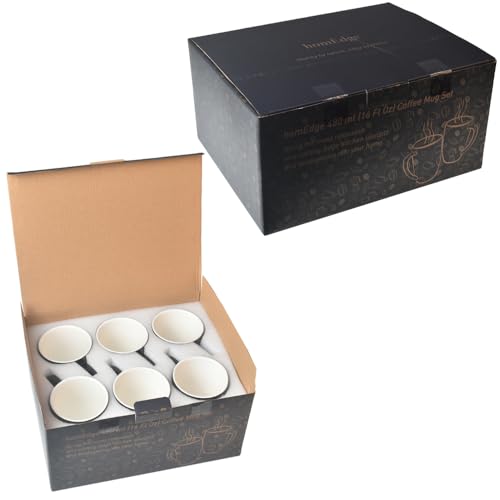 Porcelain Mug Set (6 Count)