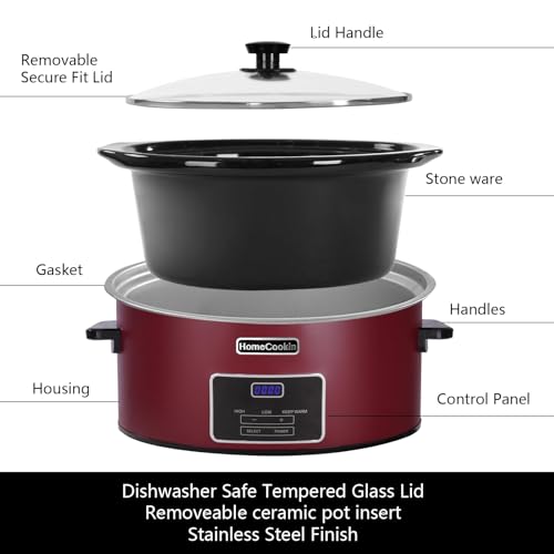 8 Quart Programmable Slow Cooker