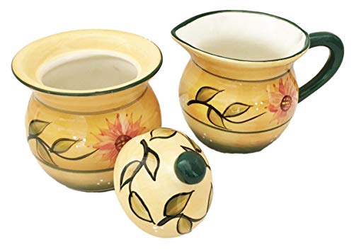 Ceramic Cream and Sugar Set