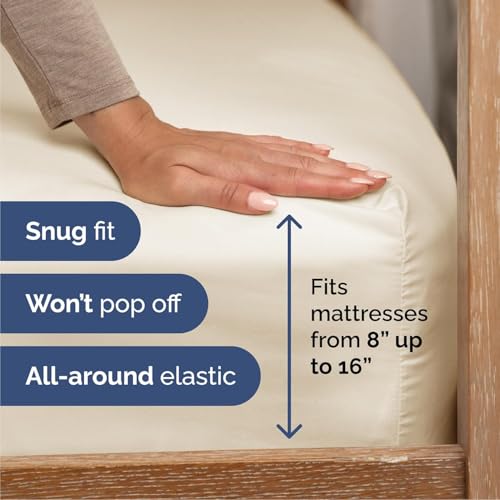 Cal King Size 4 Piece Sheet Set