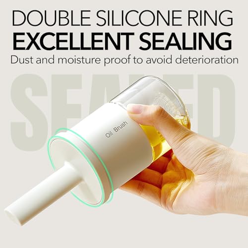 Oil Dispenser with Brush for Kitchen