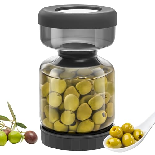 Pickle Jar with Strainer Flip (34 Fl Oz)