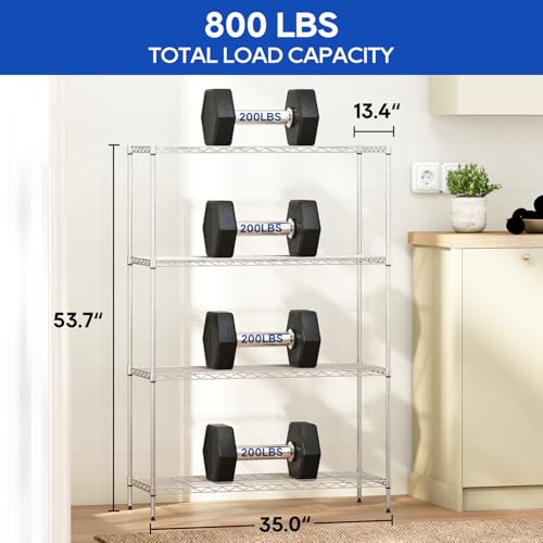 4 Tier Wire Shelf