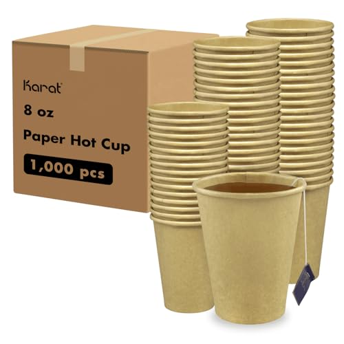 8 oz Coffee Cups (1000 Count)