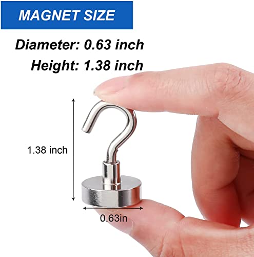 Magnetic Hooks for Cruise Essentials 2026 Cabins Door 12 Pack (12 Count)